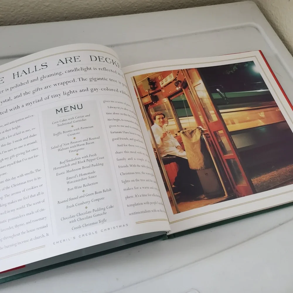 Emeril's Creole Christmas Cookbook Emeril Lagasse 1st Edition Hardcover 1997